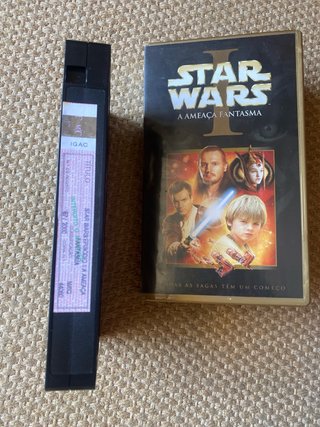 Star Wars VHS - A Ameaça Fantasma