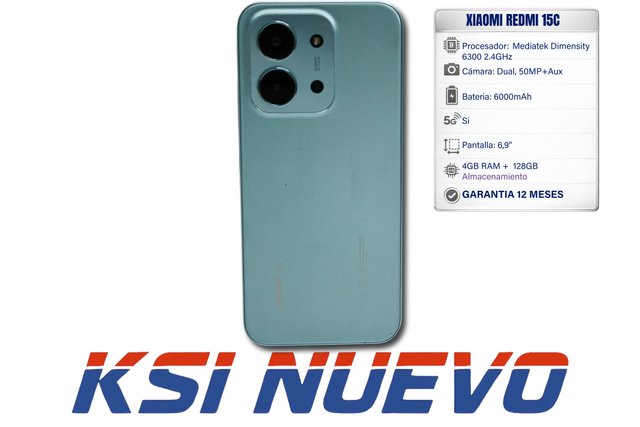 XIAOMI REDMI 15C 4/128GB 73643
