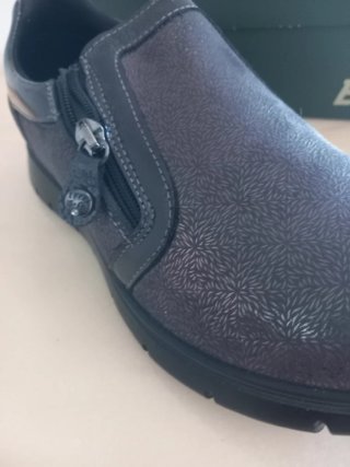 Mocassino donna Enval Soft grigio/