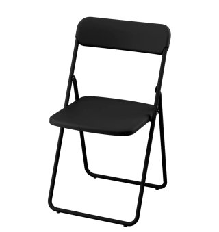 Silla plegable Vihals Ikea negra