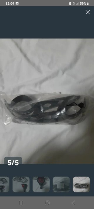 2 Soportes Faro Moto/Bici Negro