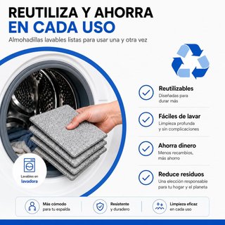Mopa Fregona Cubo Escurridor + 4 Recambios microfi