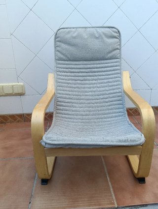 Hamaca de madera para niños