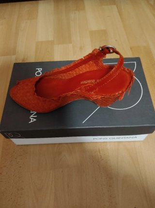 Zapatos Pons Quintana Rojos