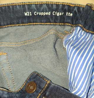 Jeans Weekend Max Mara W21Cropped Cigarettetg.42 F