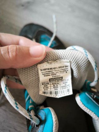 Botas senderismo Quechua mujer T38