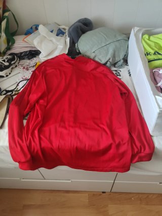 Chaqueta Sevilla F.C. Nike Roja con franja grana