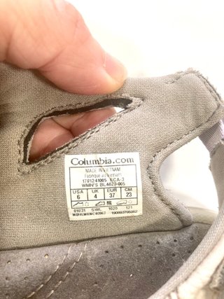 Sandalias deportivas mujer Columbia, gris claro