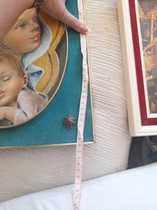 Cuadro religioso Virgen y Niño