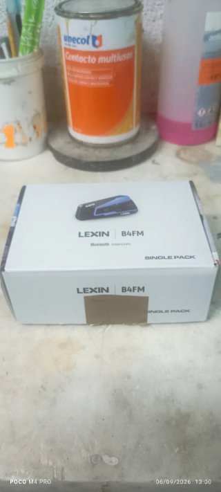 LEXIN B4FM Intercomunicador para Motos