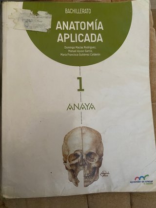 Anatomía aplicada Bachillerato 1