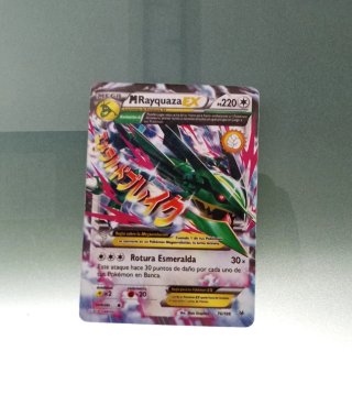 Carta Pokémon Mega Rayquaza EX