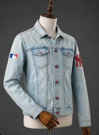 Chaqueta vaquera customizada Champion