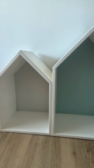 Estantería infantil casitas madera