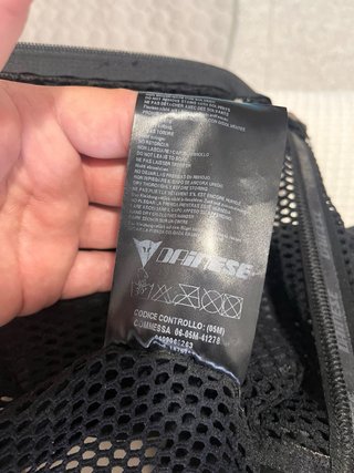 Peto integral Dainese talla L
