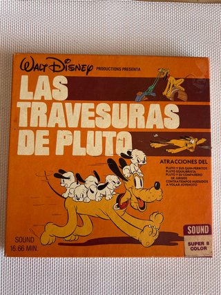 Película Super 8 “Las Travesuras de Pluto”