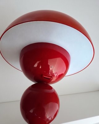 Lote 2 Lámparas Vintage Roja Años 80