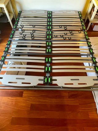 Cama articulada eléctrica doble