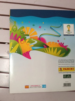 Álbum Panini Mundial Brasil 2014 Vacío