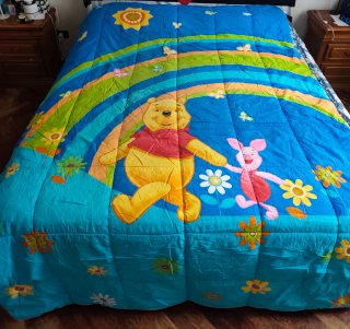 Trapunta invernale 1 piazza Winnie the Pooh nuova