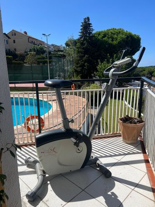 Bicicleta Estática Exterior