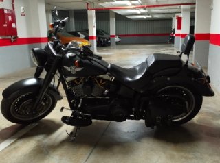 Harley-Davidson Fat Boy Especial Negra