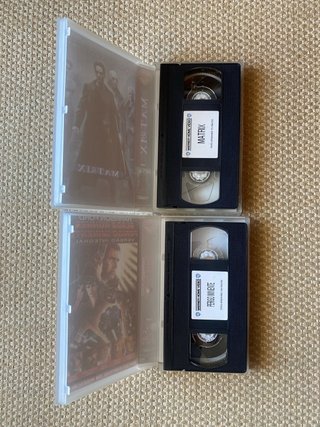 Matrix e Blade Runner VHS - Warner Bros.