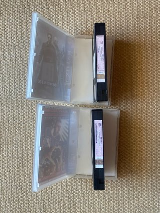Matrix e Blade Runner VHS - Warner Bros.