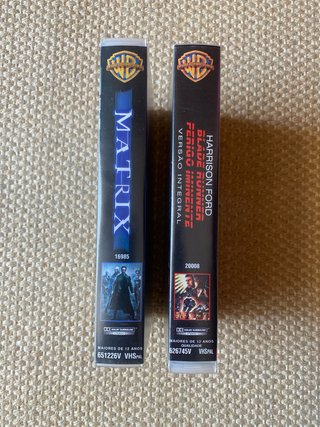 Matrix e Blade Runner VHS - Warner Bros.