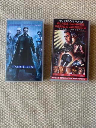 Matrix e Blade Runner VHS - Warner Bros.