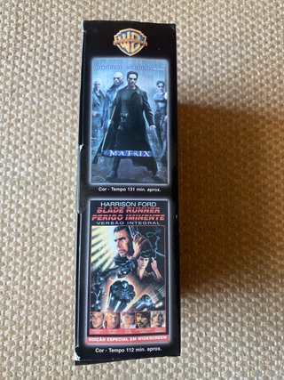 Matrix e Blade Runner VHS - Warner Bros.