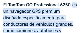 GPS TomTom Profesional