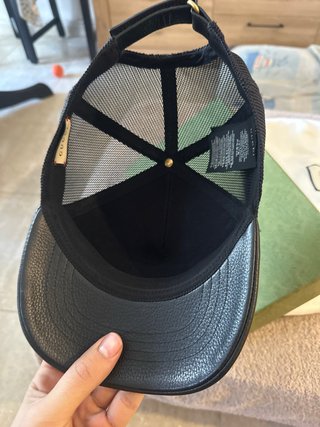 Gorra Gucci Cuero original