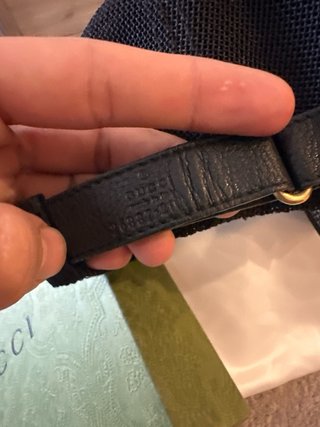 Gorra Gucci Cuero original