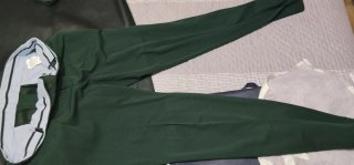 Traje chaqueta verde oscuro
