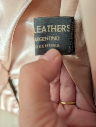 Chaqueta / Americana de 100% Cuero Argentino