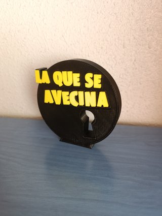 Letrero Aqui no hay quien viva o La que se avecina