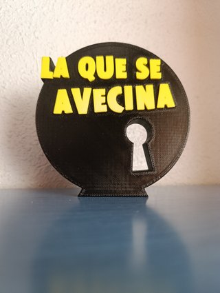 Letrero Aqui no hay quien viva o La que se avecina