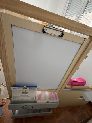 Escritorio Pizarra Infantil Madera