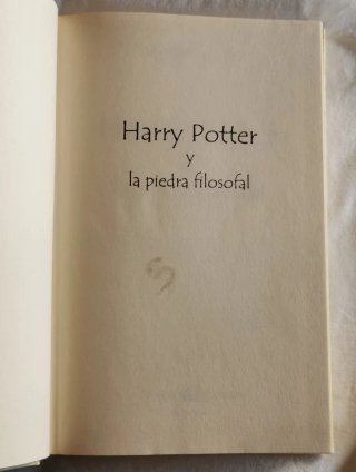Harry Potter Y La Piedra Filosofal