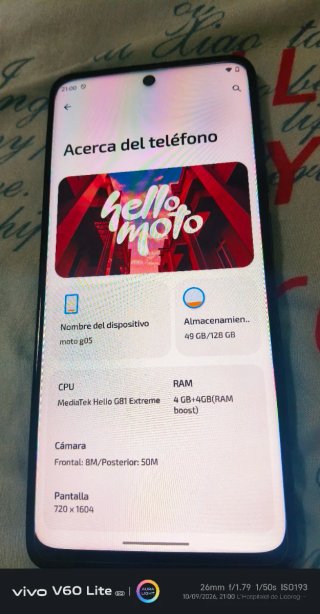 Motorola Moto G05 128GB 5G
