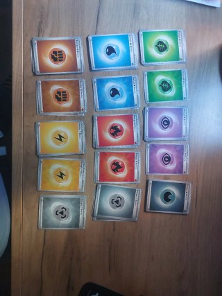 Lote 70 Cartas Energía Pokémon Colección