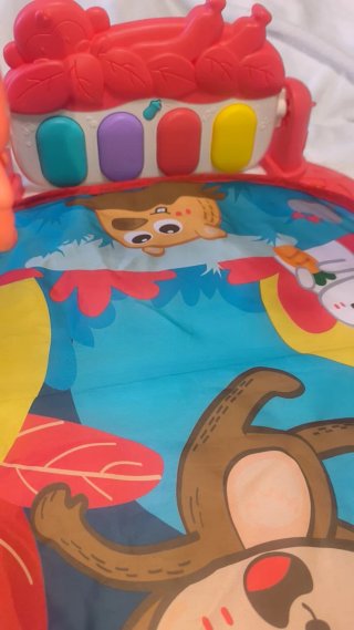 Alfombra de juegos musical para bebé