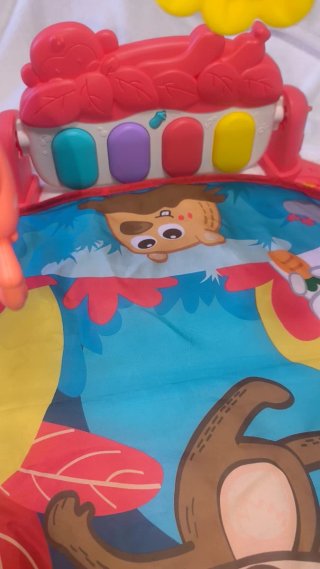 Alfombra de juegos musical para bebé