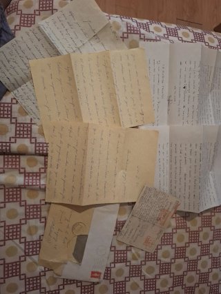Cartas vintage manuscritas