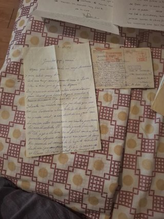 Cartas vintage manuscritas