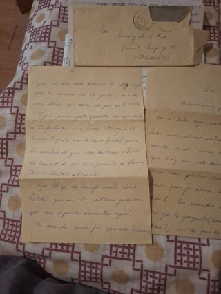 Cartas vintage manuscritas