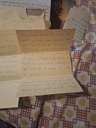 Cartas vintage manuscritas