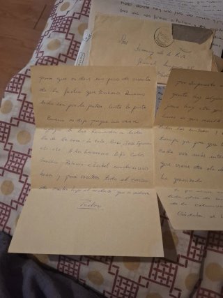 Cartas vintage manuscritas