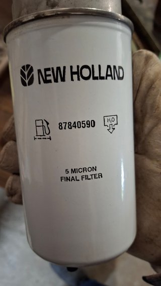 Filtro combustible New Holland 87840590